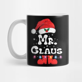 Mr and Mrs Claus Couples Matching - Christmas Pajamas Santa Mug